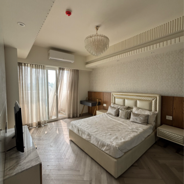 Bedroom in 3 BHK Apartment at Tulip Yellow, Sector 69 – for Rent