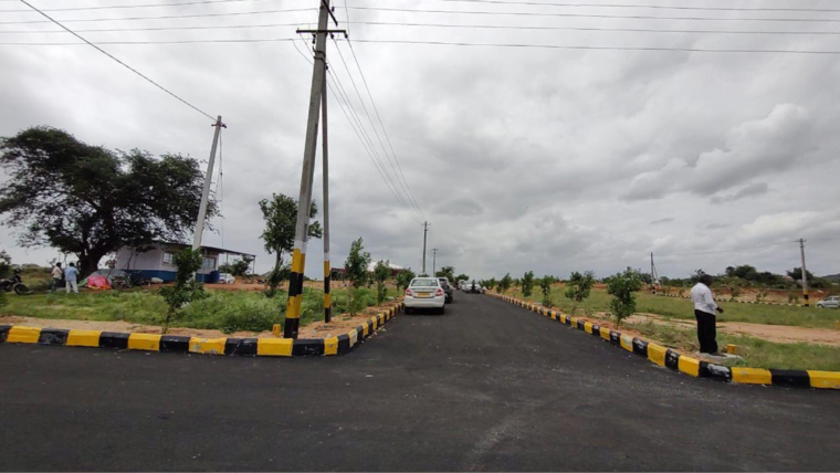 Exterior View, siri-mahagiri-diamond-city  183 Sq.Yd. Plot In Yacharam Hyderabad 9381056