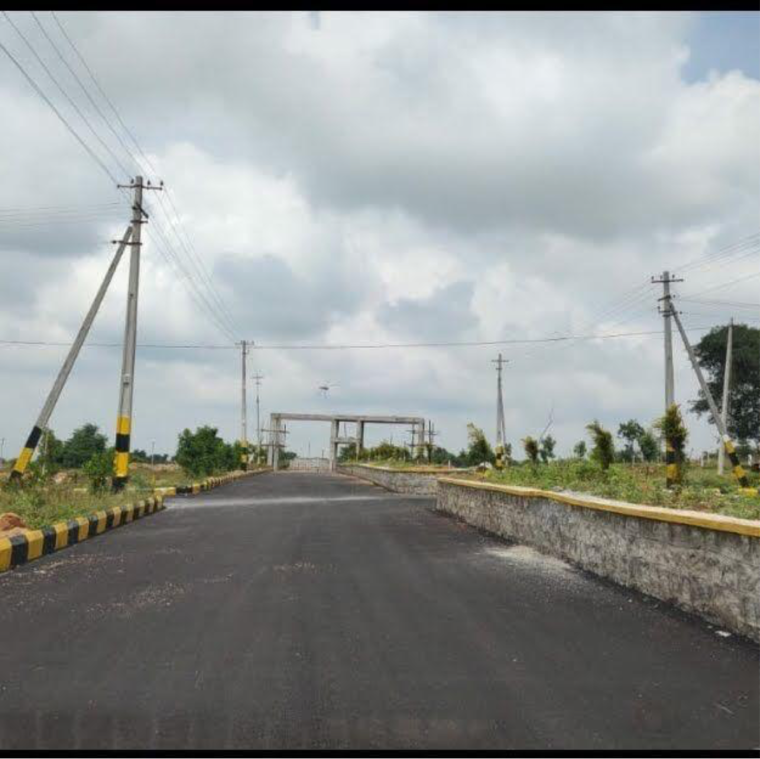 Exterior View, siri-mahagiri-diamond-city  122 Sq.Yd. Plot In Yacharam Hyderabad 9381074