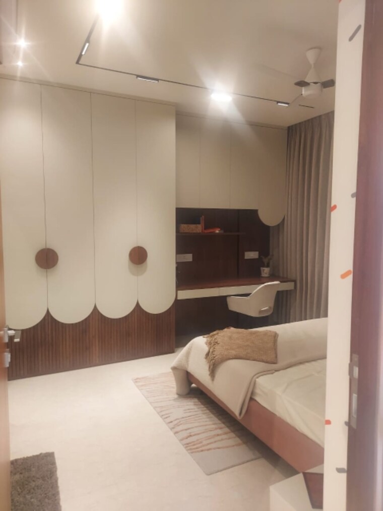 Kitchen, srr-sriram-river-view 3 Bedroom 1935 Sq.Ft. Apartment In Narsingi Hyderabad 9381115