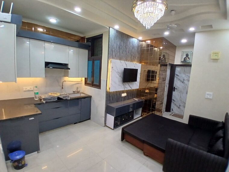 Living Room, tri nagar 3.5 Bedroom 1800 Sq.Ft. Builder Floor In Tri Nagar Delhi 9381143
