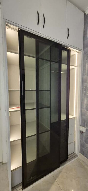 Building Lobby in 4 BHK Apartment at Aditya Mega City, Vaibhav Khand – for Sale