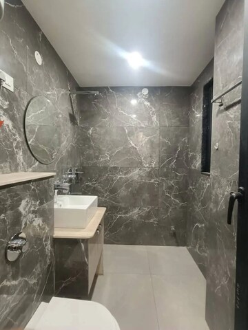 Bathroom in 2 BHK Apartment at Vini Heights, Nalasopara West – for Rent