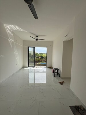 Living Room in 2.5 BHK Apartment at Runwal Gardens, Dombivli East – for Rent