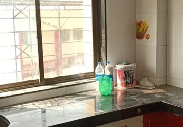 Kitchen in 1 BHK Apartment at Shri Kambeshwar Heights, Morya Nagar – for Sale