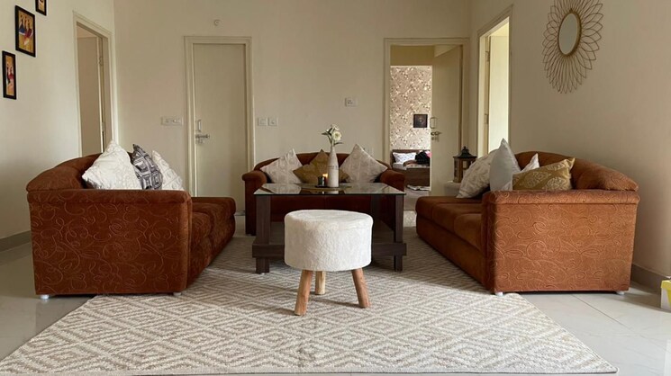 Living Room, upaevp-mandakini-enclave 2 Bedroom 959 Sq.Ft. Apartment In Raebareli Road Lucknow 9381212