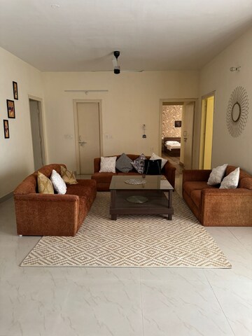 Living Room in 2 BHK Apartment at UPAEVP Mandakini Enclave, Raebareli Road – for Rent