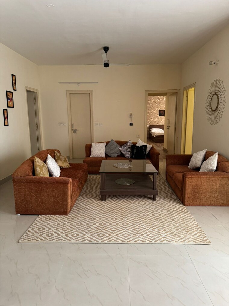 Living Room, upaevp-mandakini-enclave 2 Bedroom 959 Sq.Ft. Apartment In Raebareli Road Lucknow 9381212