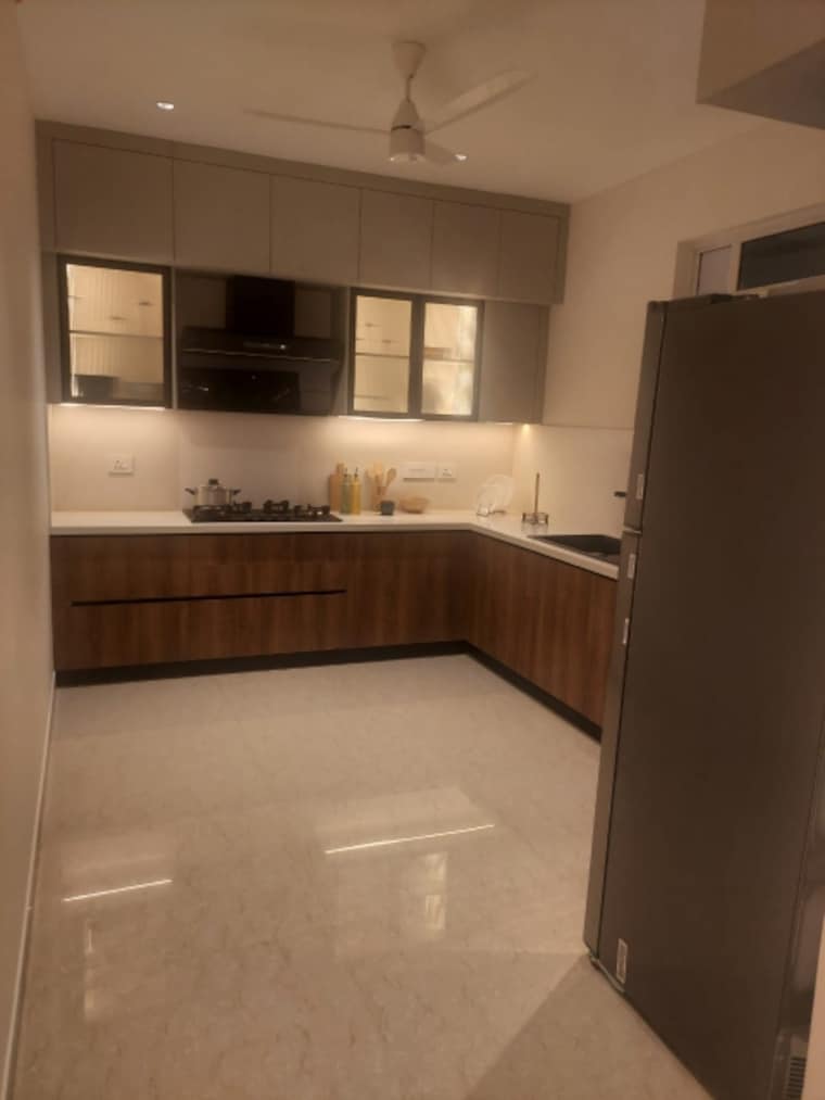 Kitchen, srr-sriram-river-view 4 Bedroom 3225 Sq.Ft. Apartment In Narsingi Hyderabad 9381215