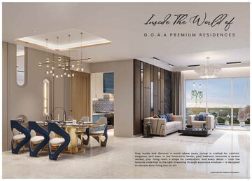 Living Room in 2 BHK Apartment at Bicholim – for Sale