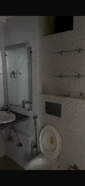 Bathroom in 3 BHK Apartment at Jal Vayu Vihar Noida, Sector 21 – for Rent