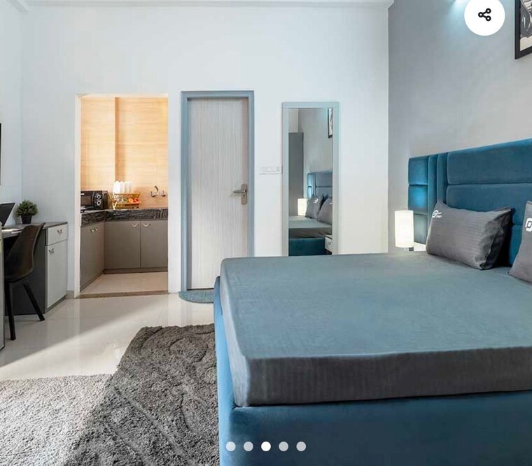 Bedroom, spaze-palazo 1 RK 350 Sq.Ft. Builder Floor In Sector 69 Gurgaon 9381258