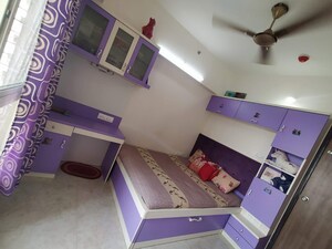 Master Bedroom in 2 BHK Apartment at Lodha Amara, Kolshet Road – for Rent