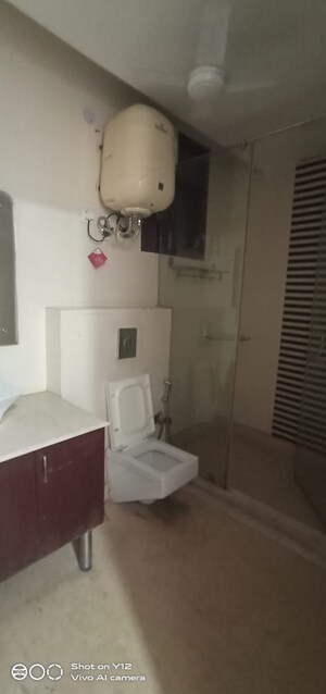 Bathroom in 4 BHK Builder Floor at Greater Kailash I – for Rent