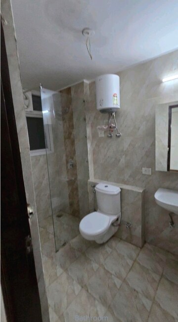 Bathroom in 3 BHK Apartment at Spazedge, Sector 47 – for Rent