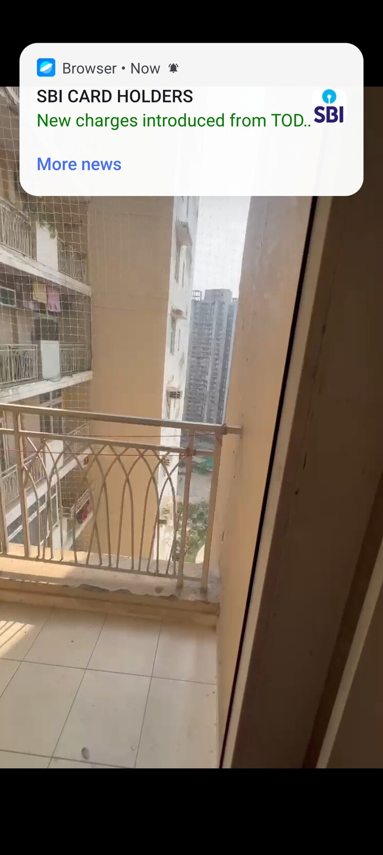Balcony, mahagun-mywoods 2.5 Bedroom 1110 Sq.Ft. Apartment In Sector 16c Greater Noida Greater Noida 9381326