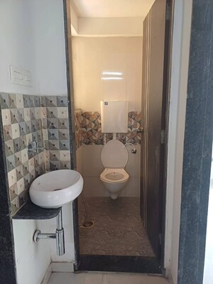 Bathroom in 2 BHK Apartment at Majestique Marbella Phase 1, Kharadi – for Rent