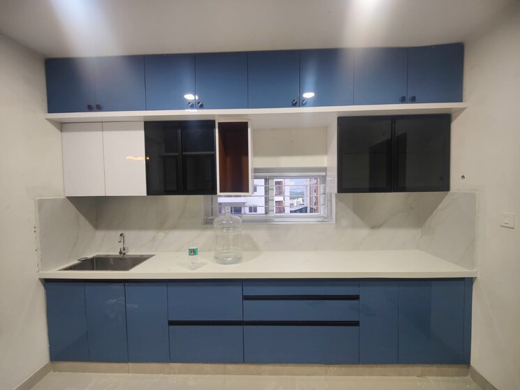 Kitchen, hallmark-skyrena 3 Bedroom 2255 Sq.Ft. Apartment In Narsingi Hyderabad 9381334