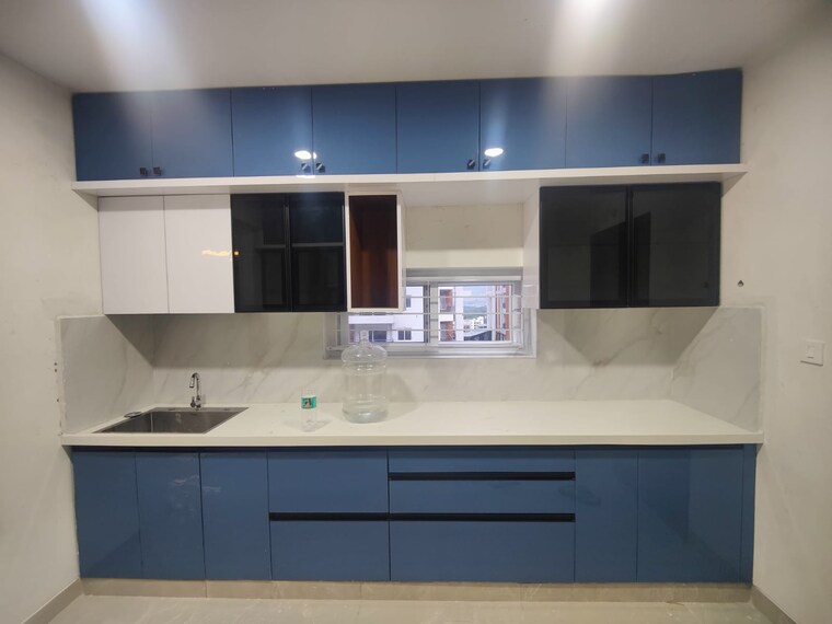 Kitchen, hallmark-skyrena 3 Bedroom 2255 Sq.Ft. Apartment In Narsingi Hyderabad 9381334