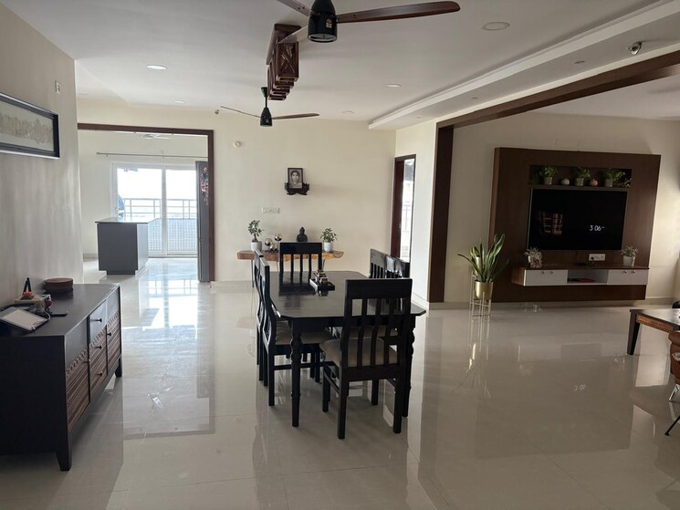 Dining area, ncc-urban-one 4 Bedroom 2630 Sq.Ft. Apartment In Narsingi Hyderabad 9381336