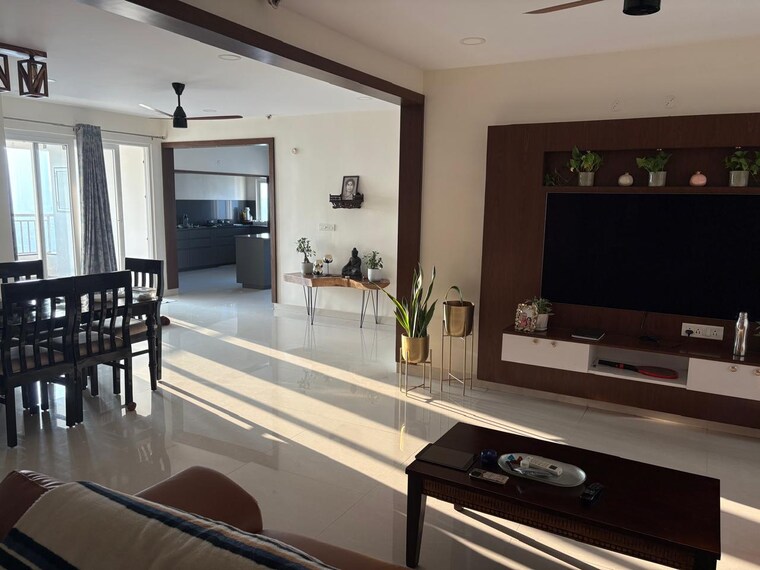 Living Room, ncc-urban-one 4 Bedroom 2630 Sq.Ft. Apartment In Narsingi Hyderabad 9381336
