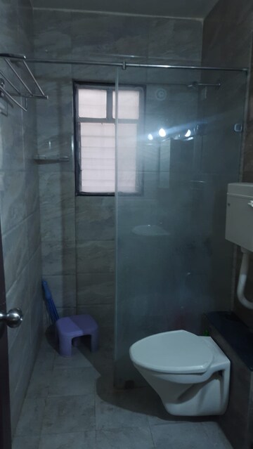 Bathroom in 2 BHK Apartment at GK Peace Valley, Pimple Saudagar – for Rent