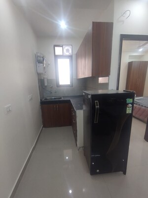 Kitchen in 1 BHK Builder Floor at Chattarpur – for Rent