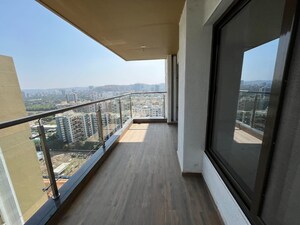 Balcony in 2 BHK Apartment at Kakkad La Vida, Balewadi – for Rent