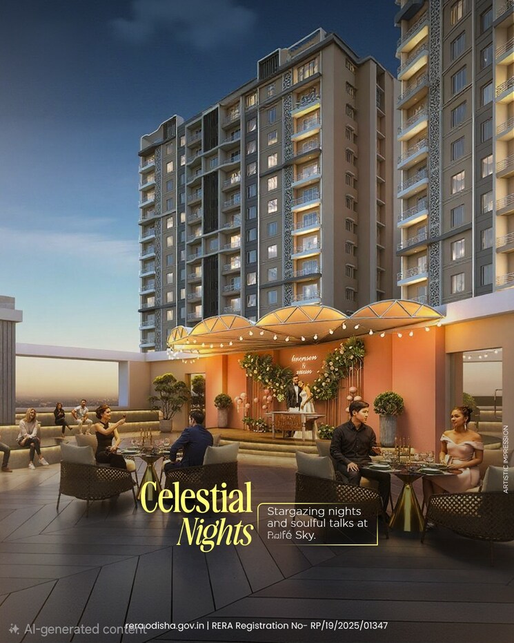 Exterior View, patia 3 Bedroom 1725 Sq.Ft. Apartment In Patia Bhubaneswar 9381397