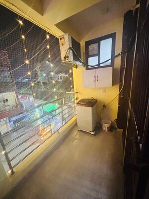 Living Room in 2 BHK Builder Floor at Town Park Buildcon, Indrapuram – for Rent