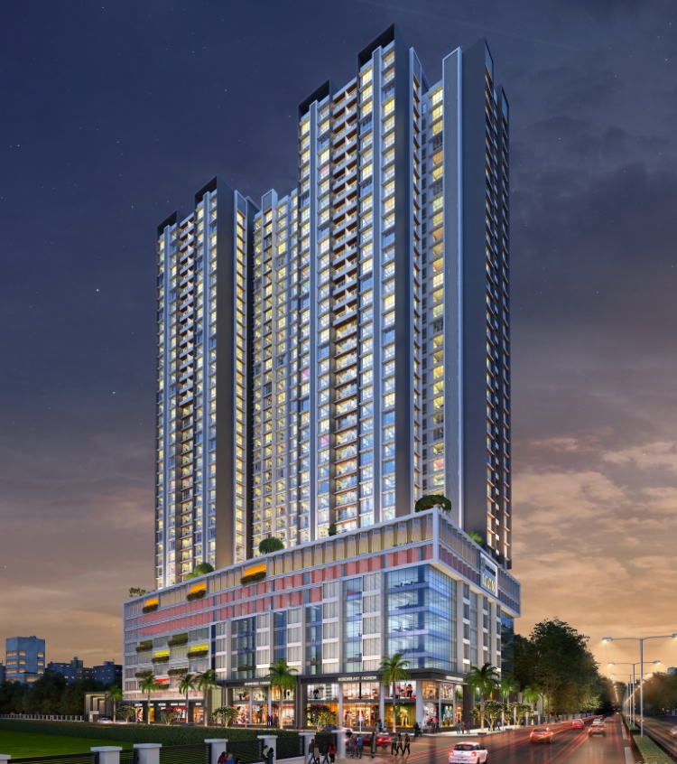 4 BHK + Pooja Room Apartment For Sale in Vora Icon Borivali West