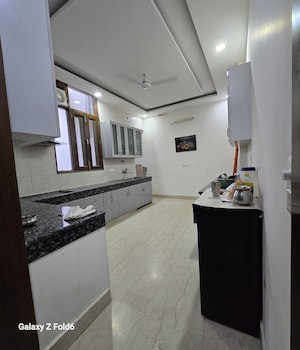 Kitchen in 2 BHK Builder Floor at Chattarpur – for Rent