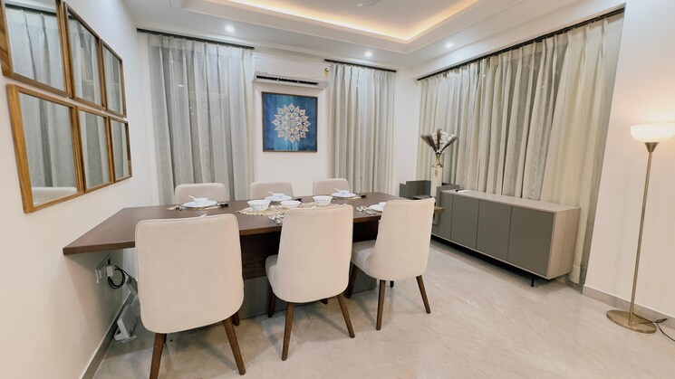 Dining area, anand niketan 4 Bedroom 2700 Sq.Ft. Apartment In Anand Niketan Delhi 9381426