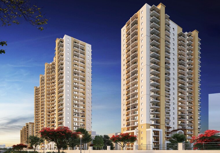 Exterior View, emaar-palm-heights 3 Bedroom 1218 Sq.Ft. Apartment In Sector 77 Gurgaon 9381458