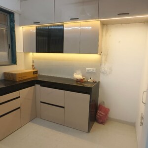 Kitchen in 1 BHK Apartment at Hiranandani Estate, Hiranandani Estate – for Rent