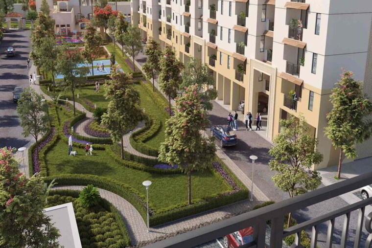Exterior View, emaar-palm-heights 3 Bedroom 2025 Sq.Ft. Apartment In Sector 77 Gurgaon 9381473