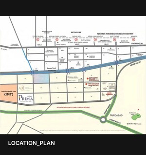 Staircase in 4 BHK Apartment at Adore Prima, Sector 72 – for Sale