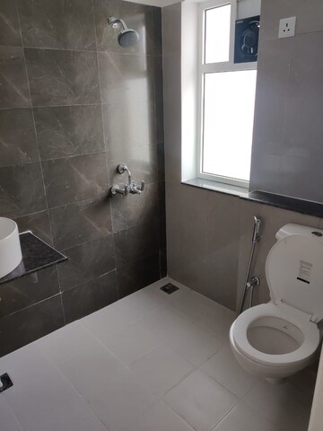 Bathroom in 3 BHK Apartment at Sushma Joynest ZRK, Ghazipur – for Rent