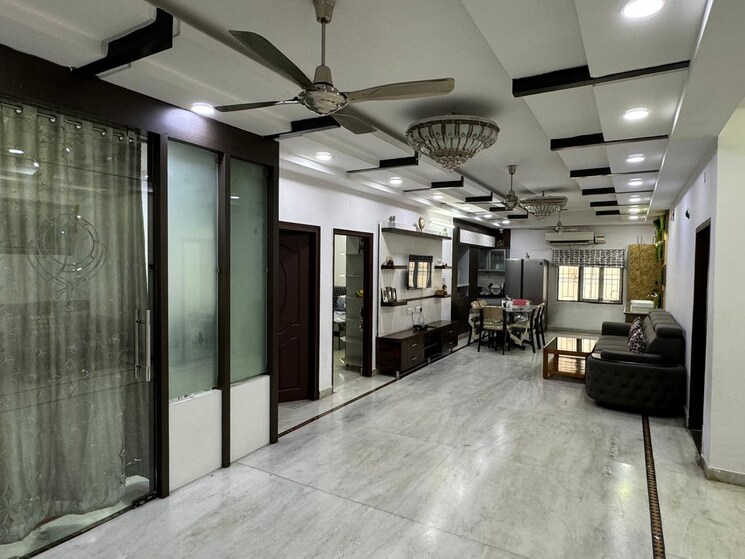 Living Room, moti nagar 3 Bedroom 1528 Sq.Ft. Apartment In Moti Nagar Hyderabad 9381496