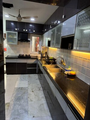 Kitchen in 3 BHK Apartment at Moti Nagar – for Sale
