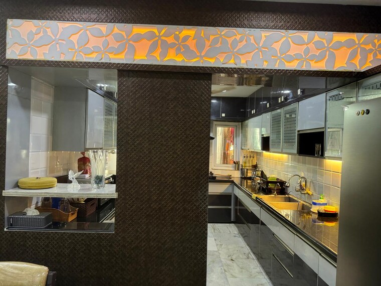 Kitchen, moti nagar 3 Bedroom 1528 Sq.Ft. Apartment In Moti Nagar Hyderabad 9381496