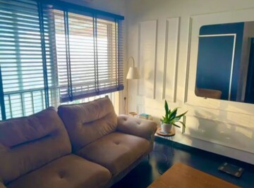 Living Room in 2.5 BHK Apartment at Gundecha Symphony, Andheri West – for Rent