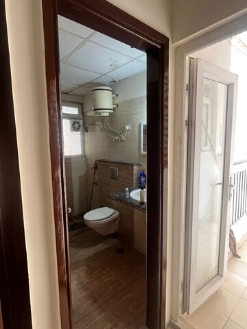 Bathroom in 3 BHK Apartment at NK Sharma Savitry Greens, Lohgarh – for Rent