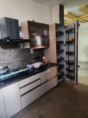 Kitchen in 3 BHK Apartment at Onyxe Paraiso, Patiala Road – for Rent