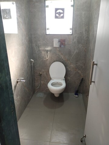 Bathroom in  Office Space at Kesar Solitaire, Sector 19 Sanpada – for Rent