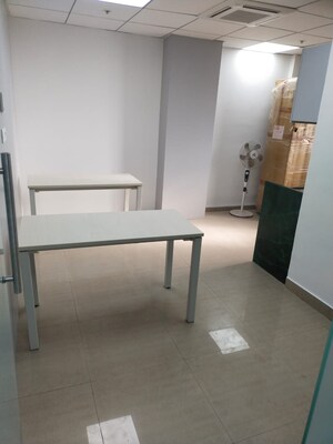 Bathroom in  Office Space at Kesar Solitaire, Sector 19 Sanpada – for Rent