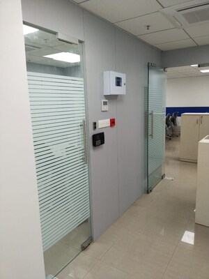 Bathroom in  Office Space at Kesar Solitaire, Sector 19 Sanpada – for Rent