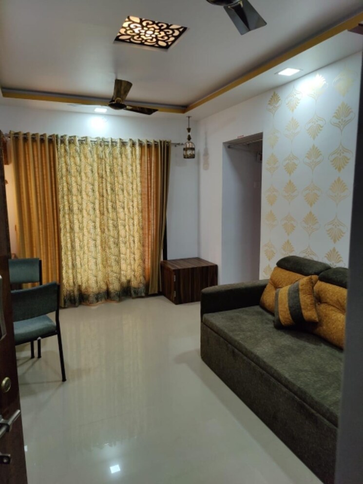 Living Room, unique-greens-ghodbunder-road 1 Bedroom 450 Sq.Ft. Apartment In Ghodbunder Road Thane 9381729