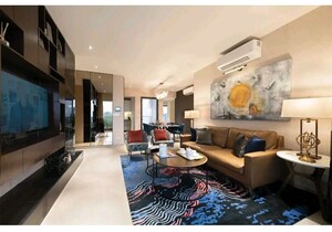 Living Room in 4 BHK Builder Floor at Birla Navya, Sector 63a – for Sale