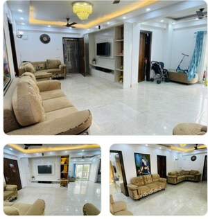 Master Bedroom in 3 BHK Apartment at Uninav Bliss, Raj Nagar Extension – for Rent